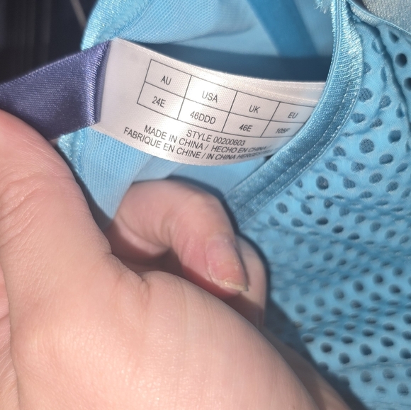 🍂🍁NWOT FOX&ROYAL CHOKER MAUDIE BRA 46DDD - Picture 5 of 6